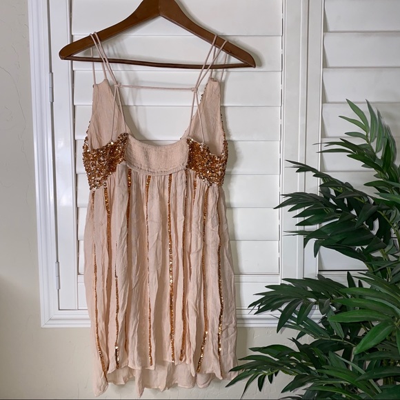 Free People Love Story Sequin Mini Dress - Picture 5 of 8